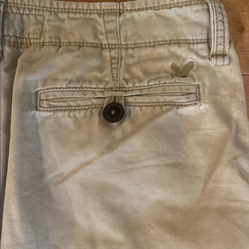 American Eagle Outfitters Longer Length khaki Shorts